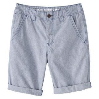 Mossimo Supply Co. Mens Cuffed Shorts   Amparo Blue 26