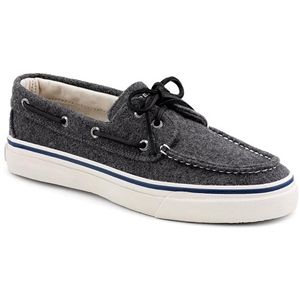 Sperry Top Sider Mens Bahama 2 Eye Wool Grey Shoes, Size 12 M   10281857