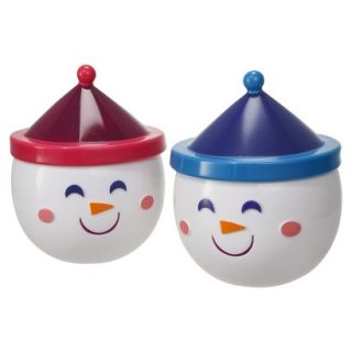 Snowman Snack Cup Set of 4