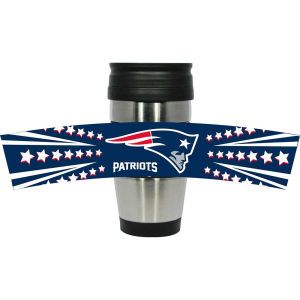 New England Patriots Stainless Steel Travel Tumbler