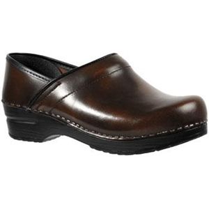 Sanita Clogs Womens Professional Narrow Cabrio Brown Shoes, Size 35 N   800012 03