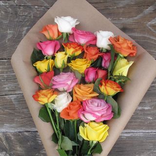 The Bouqs Company Far Out, Mom Deluxe Rose Bouquet