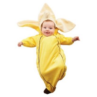 Infant Banana Bunting Costume   XS