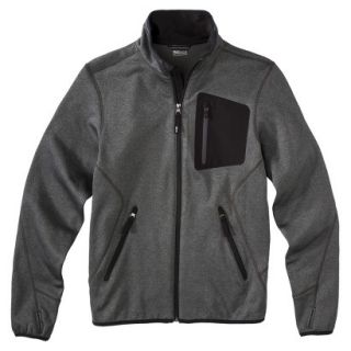 C9 by Champion Mens Venture Stretch Fleece Jacket   Heather Grey XXL