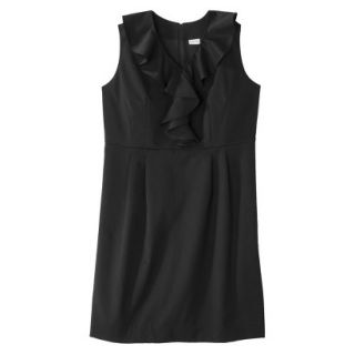 Merona Womens Plus Size Sleeveless Sheath Dress   Black 28W