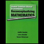Reconceptualizing Mathematics   Student Manual