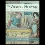 Western Heritage, Volume B 1300 1815   With Access