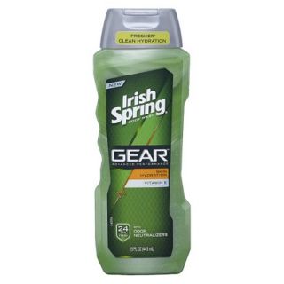 Irish Spring GEAR Hydrating Clean Body Wash  15 oz