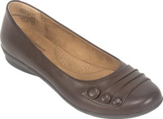 Womens Cliffs by White Mountain Habit   Brown Synthetic Slip on Shoes
