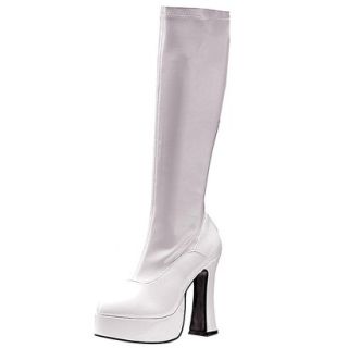 ChaCha White Adult Boots   6.0