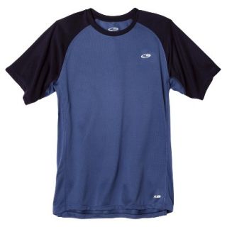 C9 By Champion Mens Advanced Duo Dry Ventilating Tee   Slate Blue M