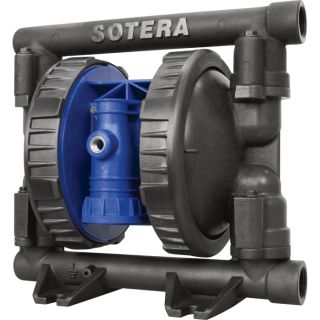 Sotera Systems Air Operated Double Diaphragm Pump   56 GPM, Nylon/Hytrel