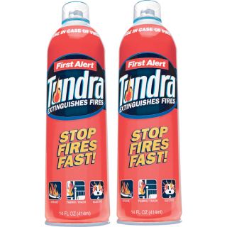 First Alert Tundra Fire Extinguishers   2 Pack, Model AF400 2