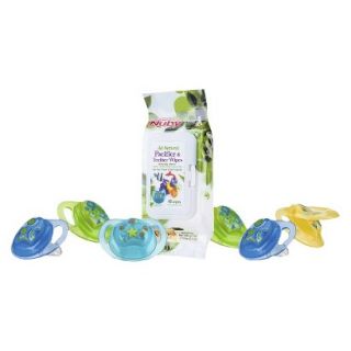 N�by 6pk Natural Touch Comfort Pacifier and 48pk Citroganix Pacifier Wipes   0 