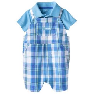 Just One YouMade by Carters Infant Boys Shortall Set   Turquoise 9 M