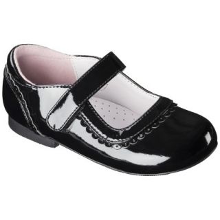 Toddler Girls Cherokee Dee Patent Mary Jane Dress Shoe   Black 6