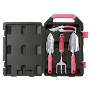 Apollo Tools Pink Garden Tool Kit   4pc