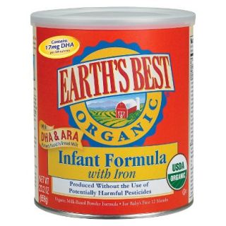 Earths Best Organic Milk Based Infant Formula   23.2 oz. (4 Pack)
