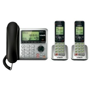 VTech DECT 6.0 Cordless Phone System (CS6649 2) with Answering Machine, 3