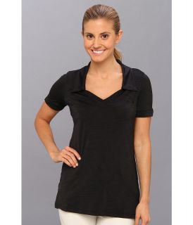 Oakley Morgan Polo Womens Short Sleeve Pullover (Black)
