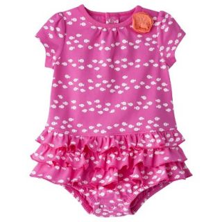Just One YouMade by Carters Newborn Girls Jumpsuit   Pink/White 12 M