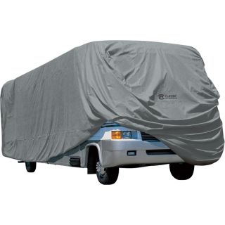 Classic Accessories PolyPro 1 Class A RV Cover   Fits 20ft. 24ft. RVs, Model 80 