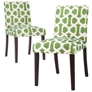 Skyline Dining Chair Set Uptown Dining Chair   Stomp Green (Set of 2)