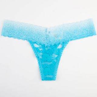 Lace Ombre Thong Blue In Sizes Small, Large, Medium For Women 235351200