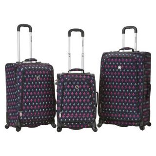 Rockland Fusion 3 pc. Expandable Spinner Luggage Set   Icon