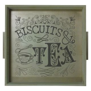 Biscuits and Tea Decorative Tray   14.25