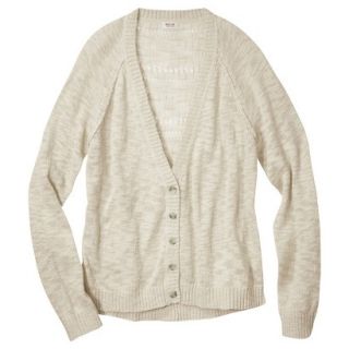 Mossimo Supply Co. Juniors Plus Size Long Sleeve Cardigan Sweater   Cream 3
