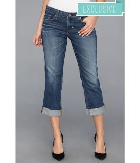Big Star Rikki Low Rise Crop in Surge Womens Jeans (Blue)