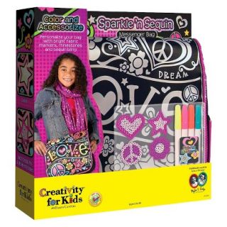 Creativity for Kids Sparkle n Sequin Messenger Bag