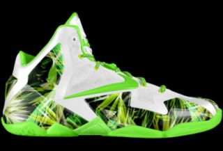 LeBron 11 iD Custom Mens Basketball Shoes   Green