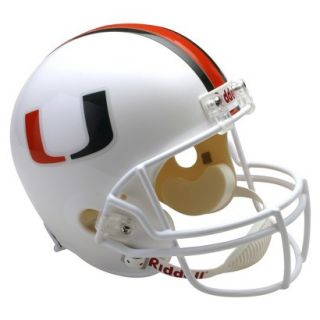 Riddell NCAA Miami Florida Deluxe Replica Helmet   White