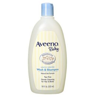 Aveeno Baby Wash and Shampoo   18 oz.
