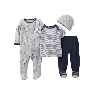 Carters Sailboat 4 pc. Layette Set   Boys newborn 6m, Navy Sailboat, Navy