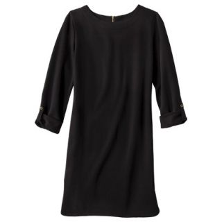 Merona Womens French Terry Dress   Black   XL