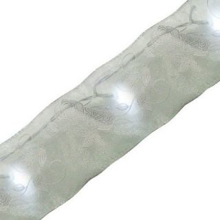 LED Battery Operated Lighted Ribbon Wedding Pearl   White