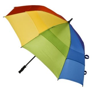 Totes Golf Umbrella   Rainbow