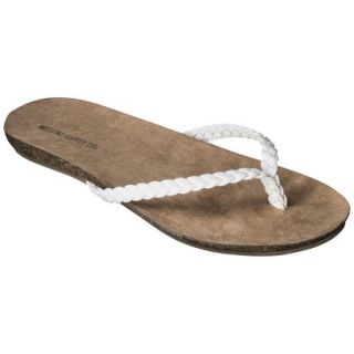 Womens Mossimo Supply Co. Odele Flip Flop   White 8