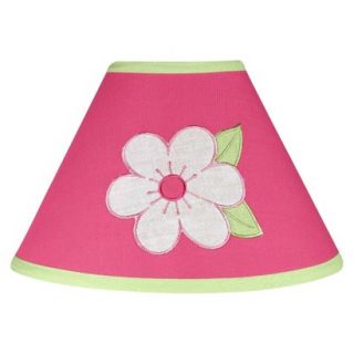 Sweet Jojo Designs Pink and Green Flower Lamp Shade