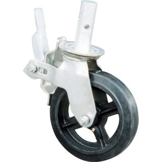 500 Lb. 6 Inch Scaffold Caster with Brake