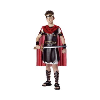 Gladiator Warrior Child Costume, Red/Brown, Boys