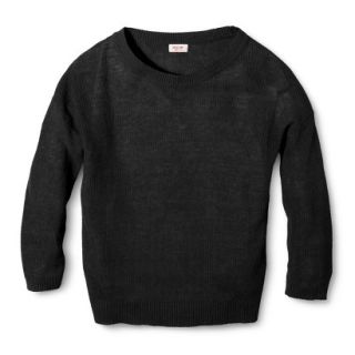 Mossimo Supply Co. Juniors Pullover Sweater   Black L(11 13)