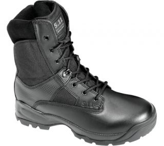 Mens 5.11 Tactical ATAC 8 Side Zip Boot   Black Boots