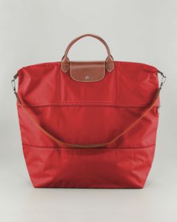 Le Pliage Expandable Travel Bag, Red   Longchamp