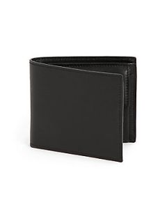  Collection Leather Wallet   Black