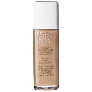 Revlon Nearly Naked Liquid Makeup   True Beige
