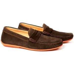 Austen Heller Mens North Sides Brown Orange Shoes, Size 9 M   0602